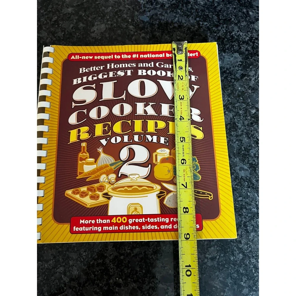 Better Homes and Gardens Slow‎ Cooker Recipes Cookbook Volume 2 Spiral 2006